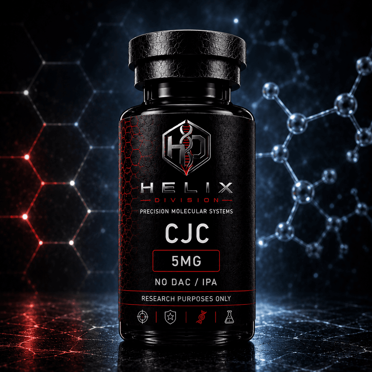 Helix Division CJC-1295 (No DAC) / IPA Blend vial